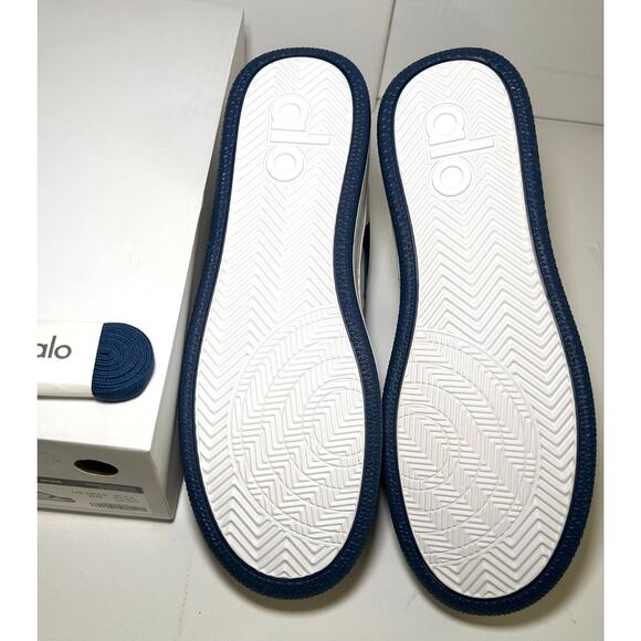ALO Recovery Mode Sneaker. Men\'s US Size 12.5 color Navy/White. NWT\'s main image 9